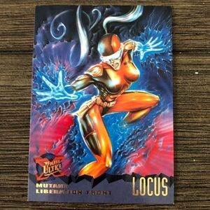 X-Men ’95 Fleer Ultra trading card: Mutant Liberation Front: Locus #82